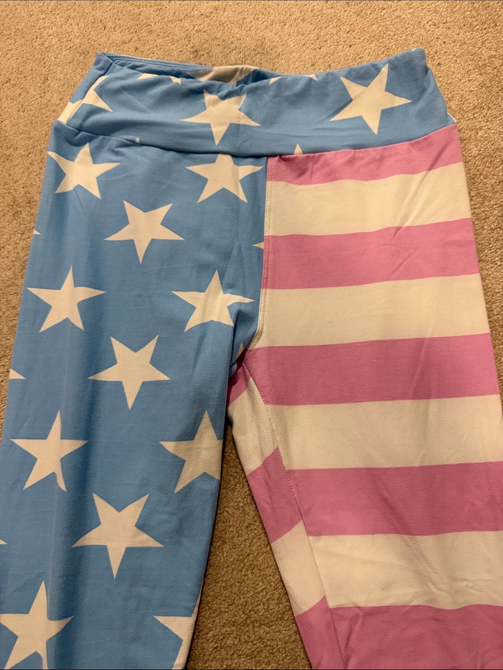 Lularoe 4th of July leggings, one size